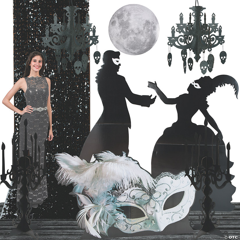 Haunted Masquerade Grand Decorating Kit - 11 Pc. Image