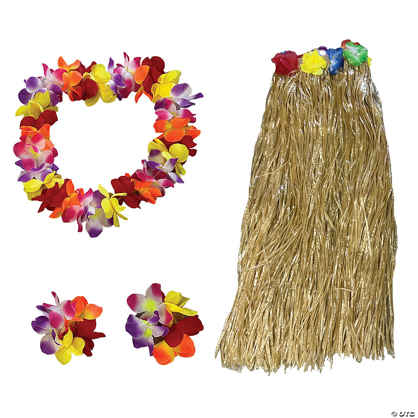 Hawaiian Costume Accessory Kit Image