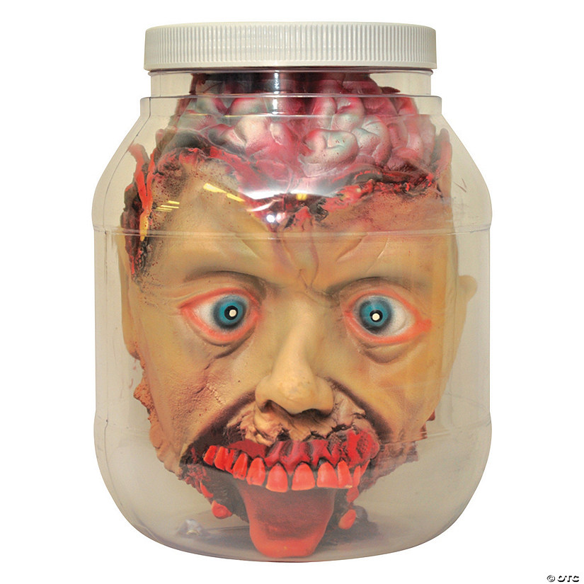 doll heads in jars