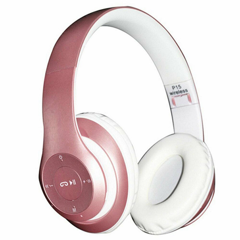 HeadGear Headphones Wireless Headphones Pink Oriental Trading