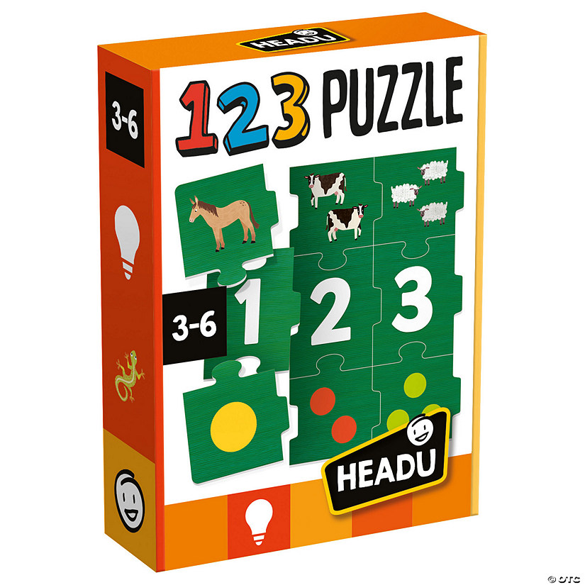 Headu 123 Puzzle, 27 Pieces Image