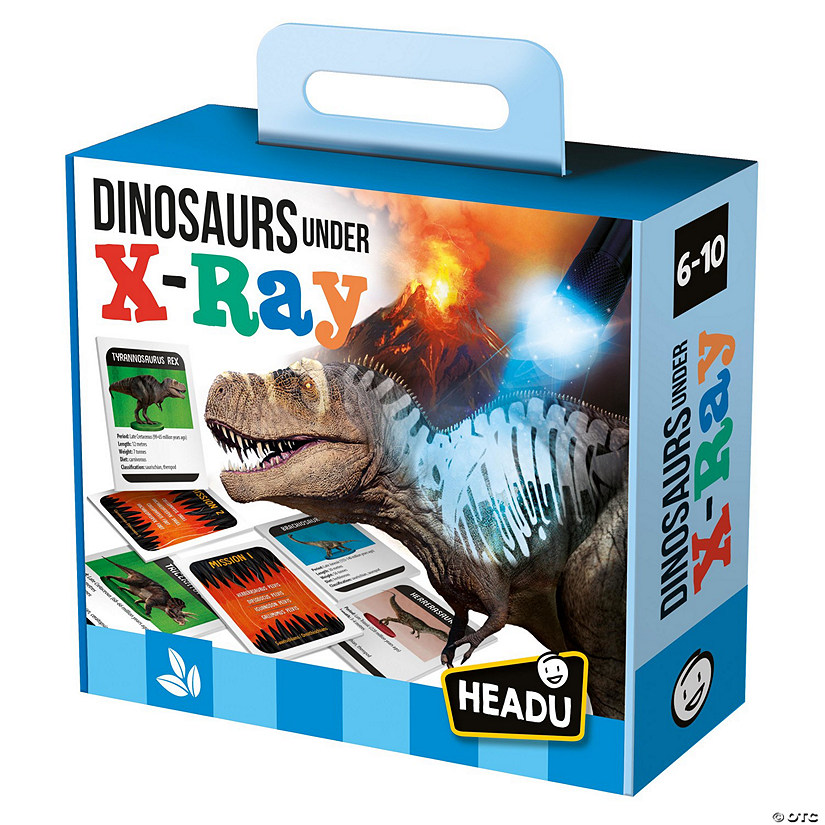 Headu Dinosaurs under X-Ray Image