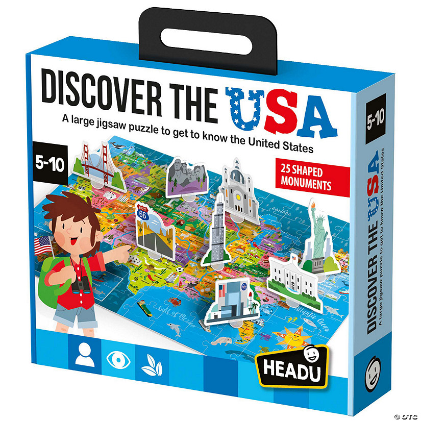 Headu Discover the USA Puzzle Image