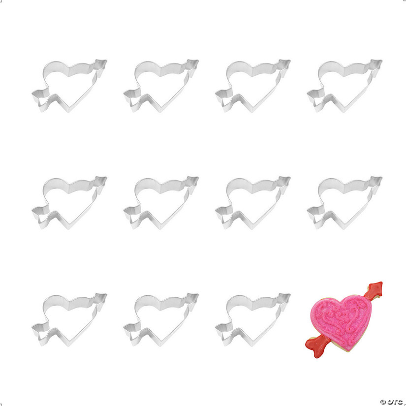 Heart &amp; Arrow 4" Cookie Cutters Image