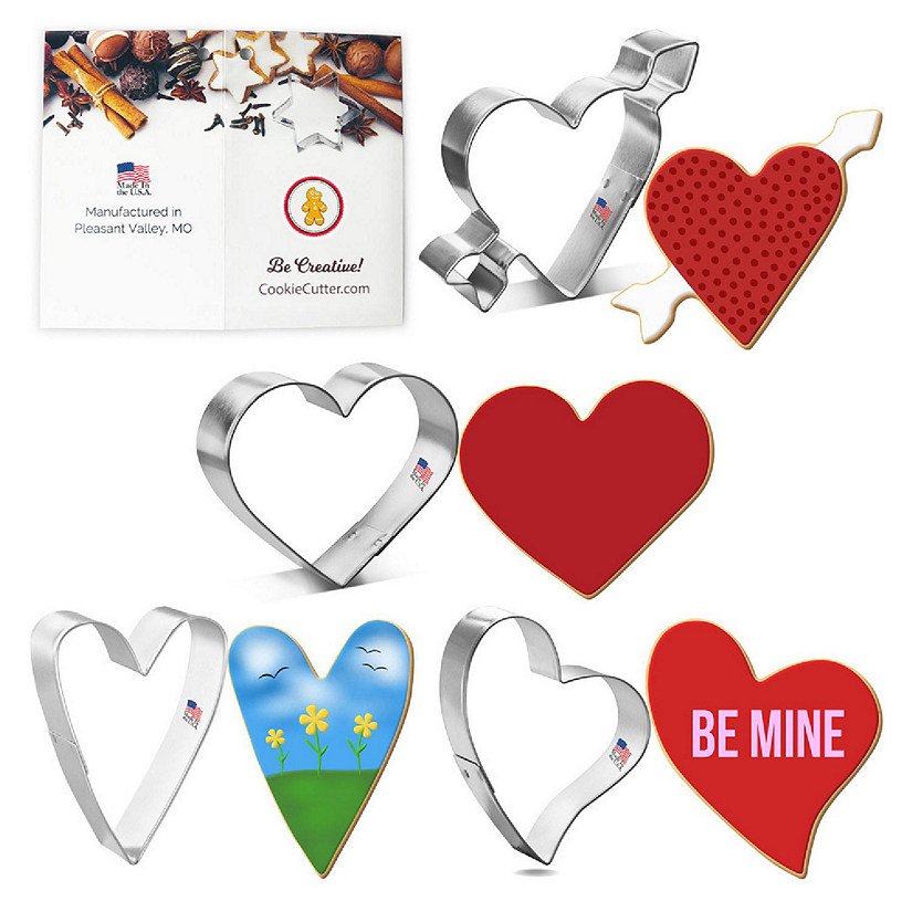 Heart Cookie Cutter 4 Pc Set HS0525 Image