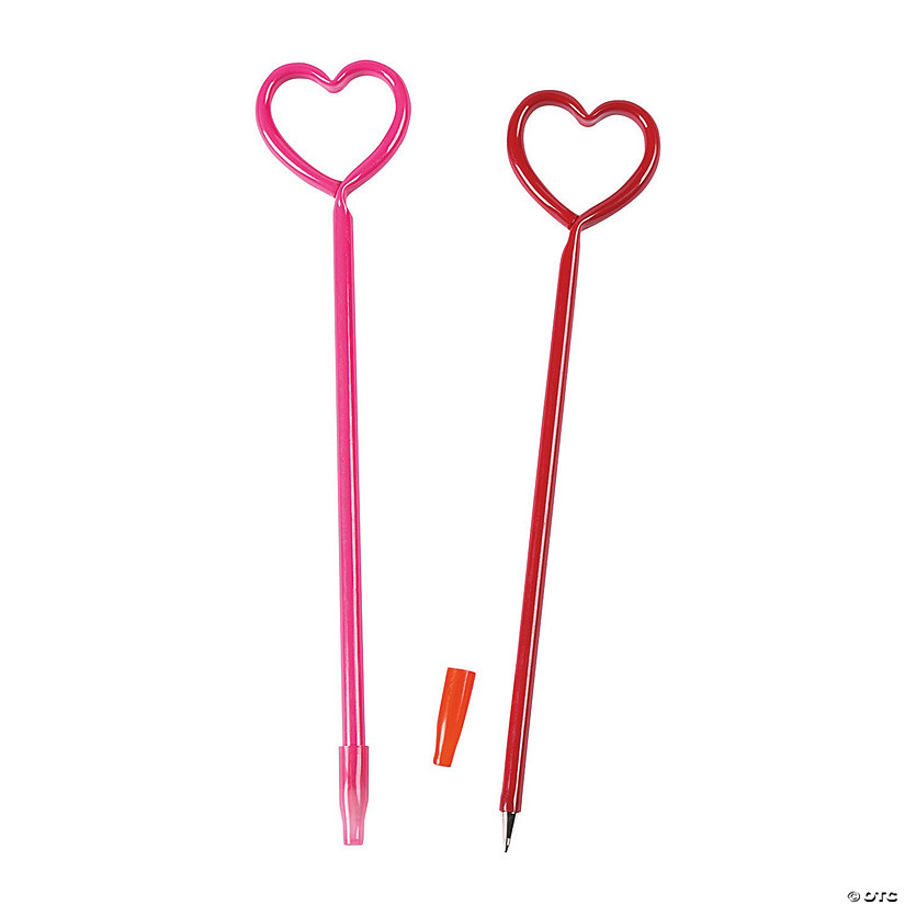 Heart Pens - 12 Pc. Image