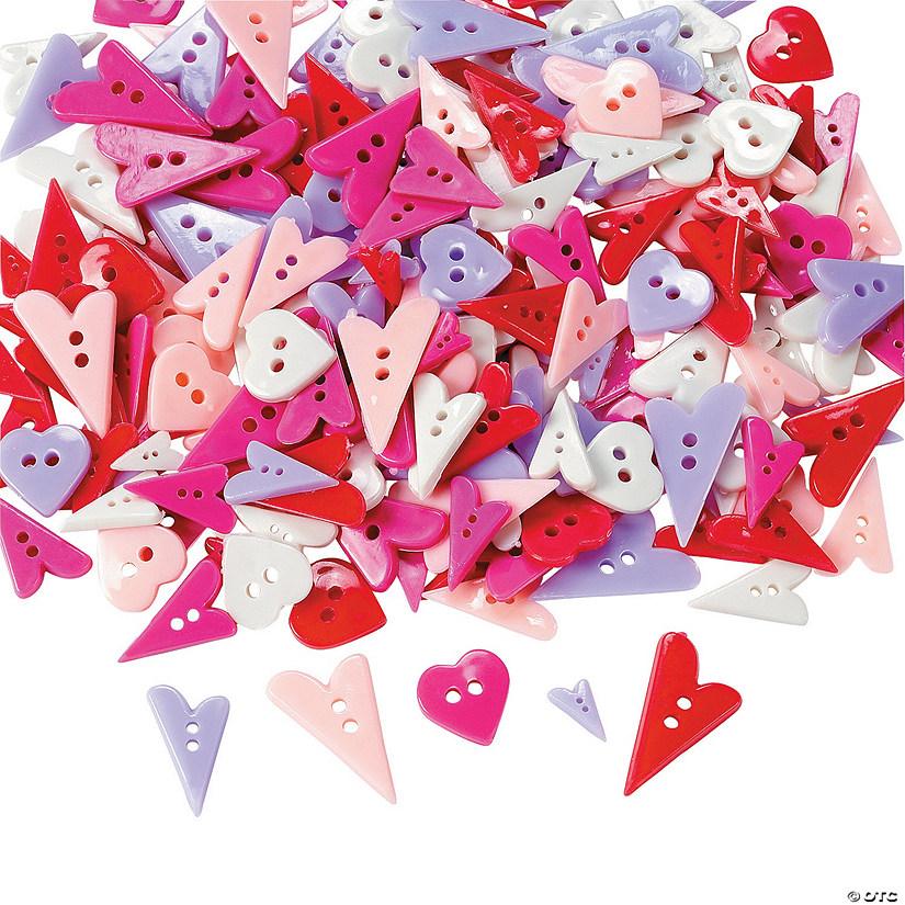 Heart-Shaped Buttons Image