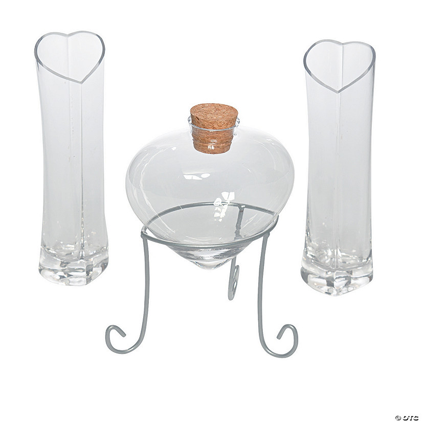 HeartShaped Sand Ceremony Set 4 Pc. Oriental Trading