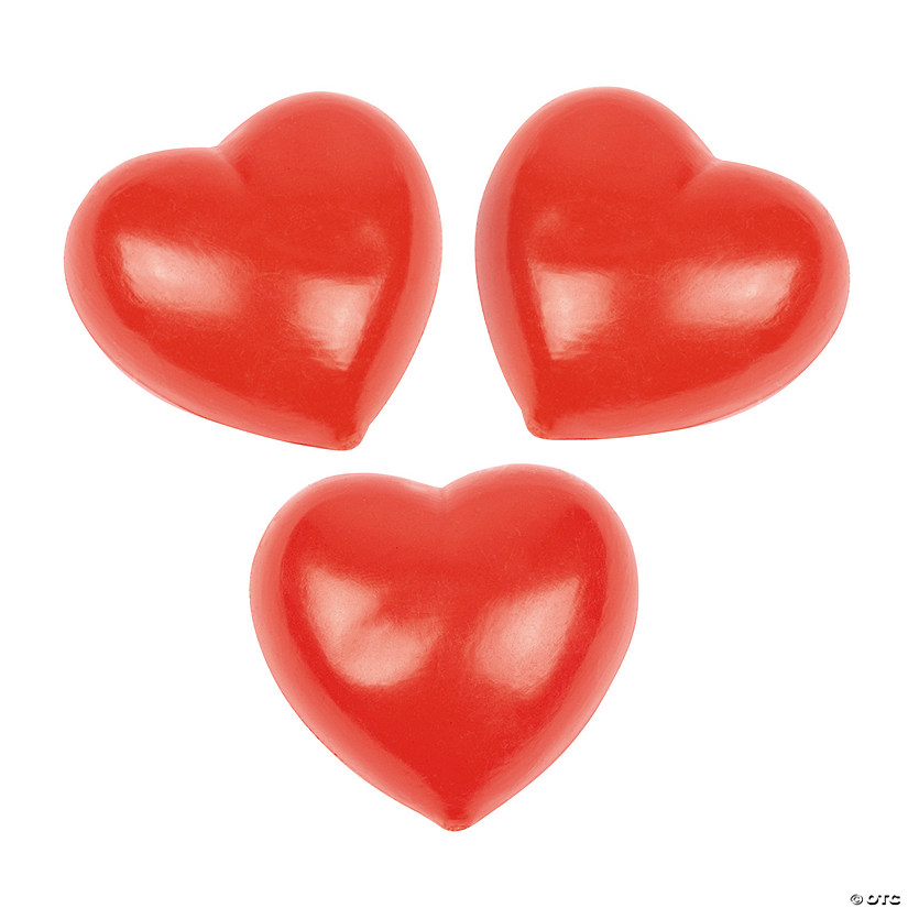 Heart Splat Balls - 12 Pc. Image