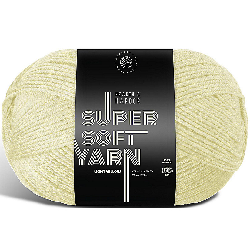 Hearth & Harbor Acrylic Yarn for Crocheting & Knitting Image
