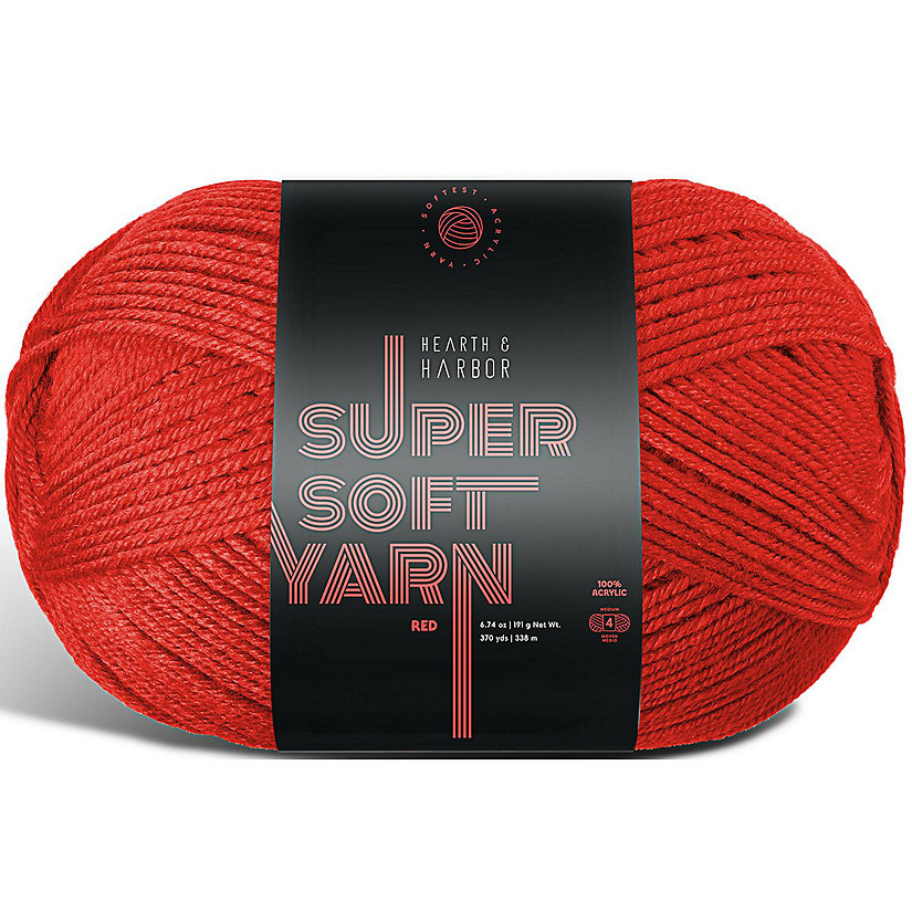 Hearth & Harbor Acrylic Yarn for Crocheting & Knitting Image