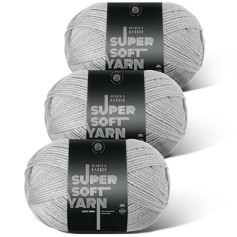 Hearth & Harbor Acrylic Yarn for Crocheting & Knitting Image