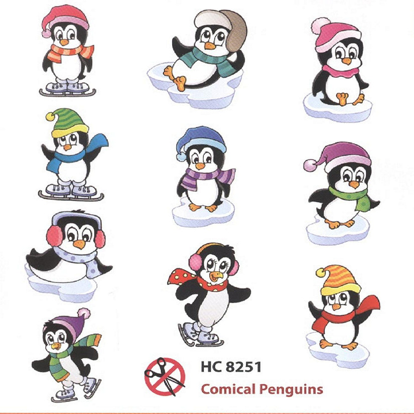 Hearty Crafts Easy 3D Topper  Cute Penguins 10 Image