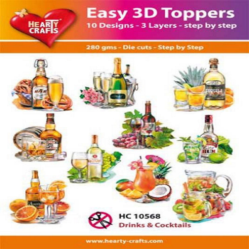 Christmas Drink Toppers, 24pc