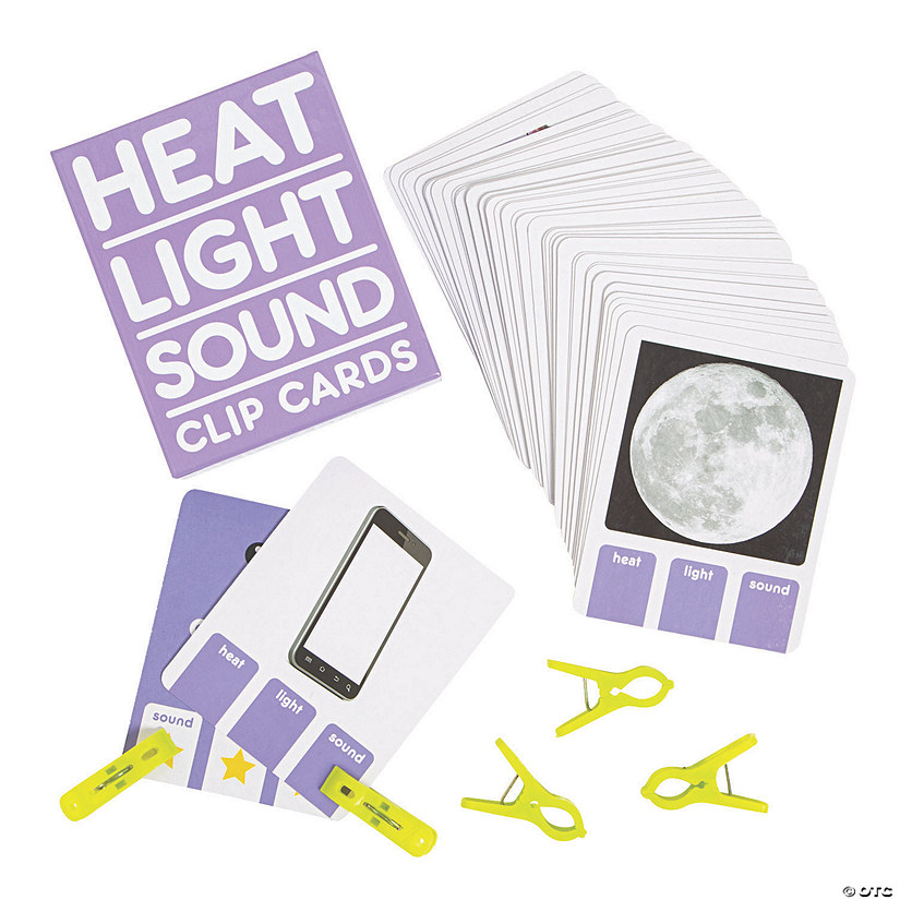 Heat, Light & Sound Clip Cards Image