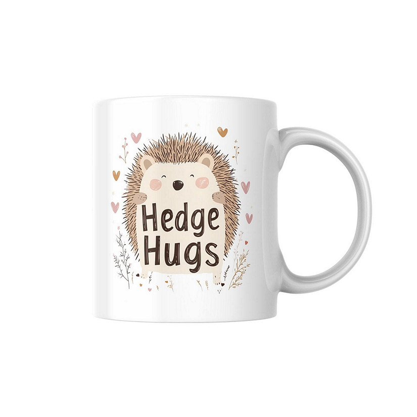 Hedge Hugs Mug by Dancing Littles Jungle Image