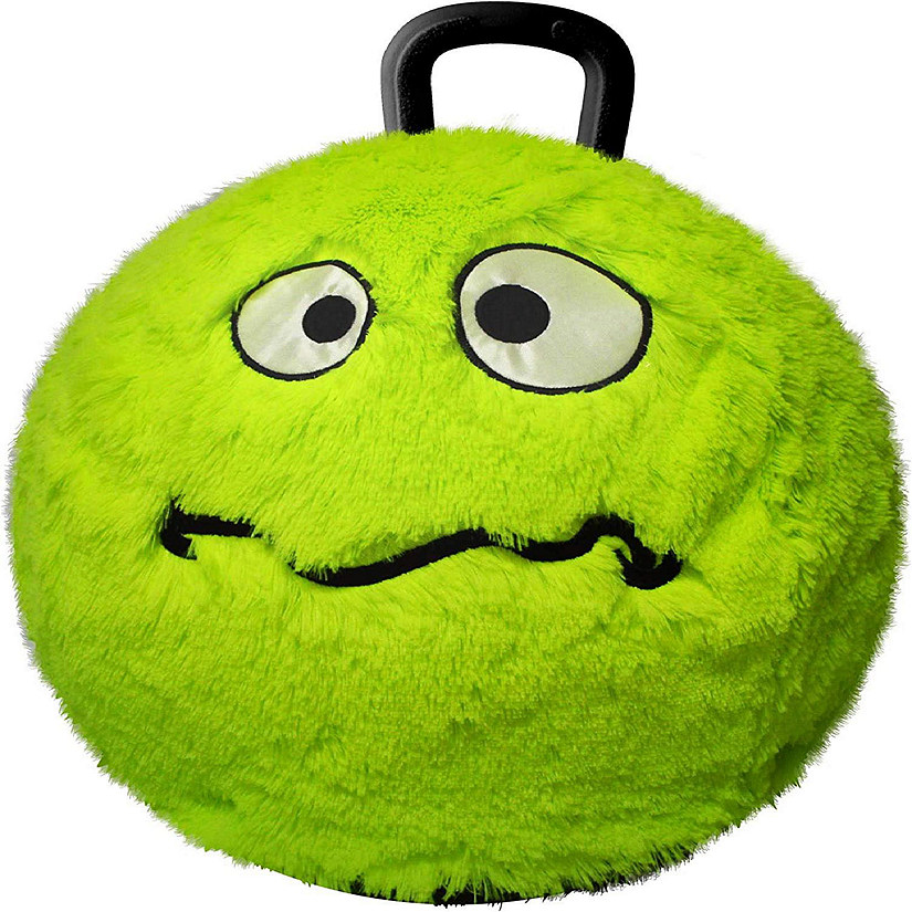 Hedstrom 18-Inch Green Monster Plush Hopper Ball with Pump. Image