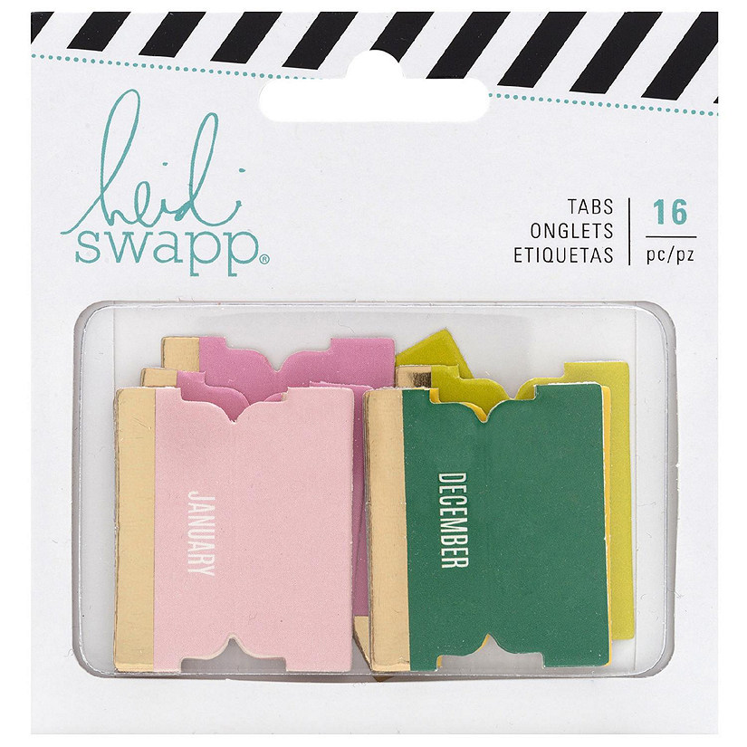 Heidi Swapp Memory Planner Tabs 16/Pkg-Color Fresh Image