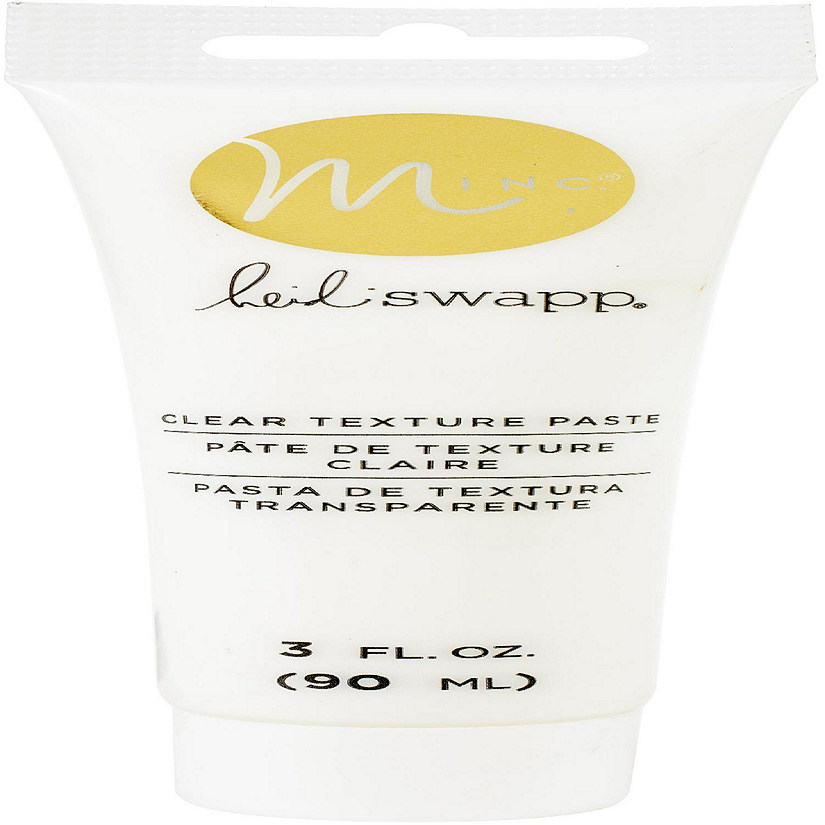 Heidi Swapp Minc Texture Paste 3oz-Clear Image