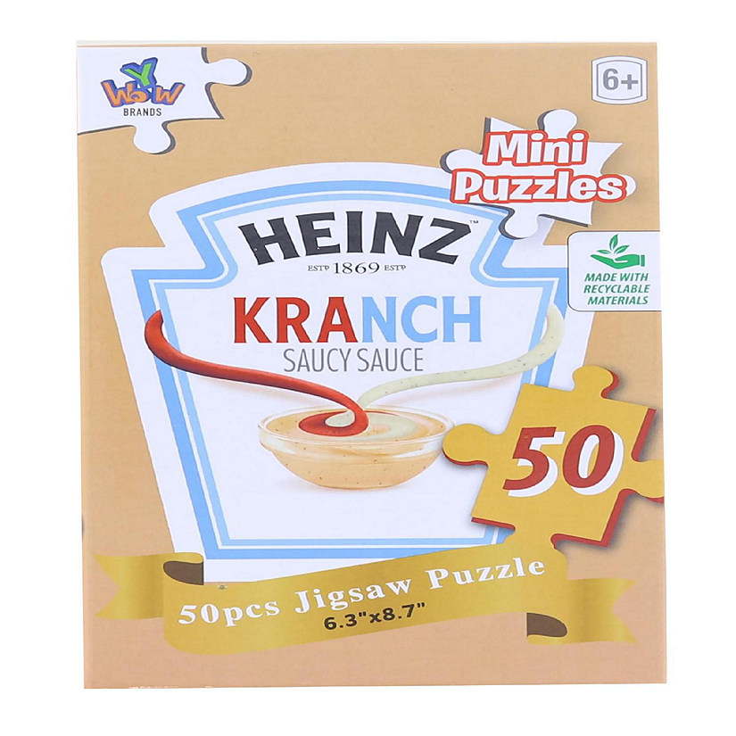 Heinz 50 Piece Mini Jigsaw Puzzle  Kranch Sauce Image
