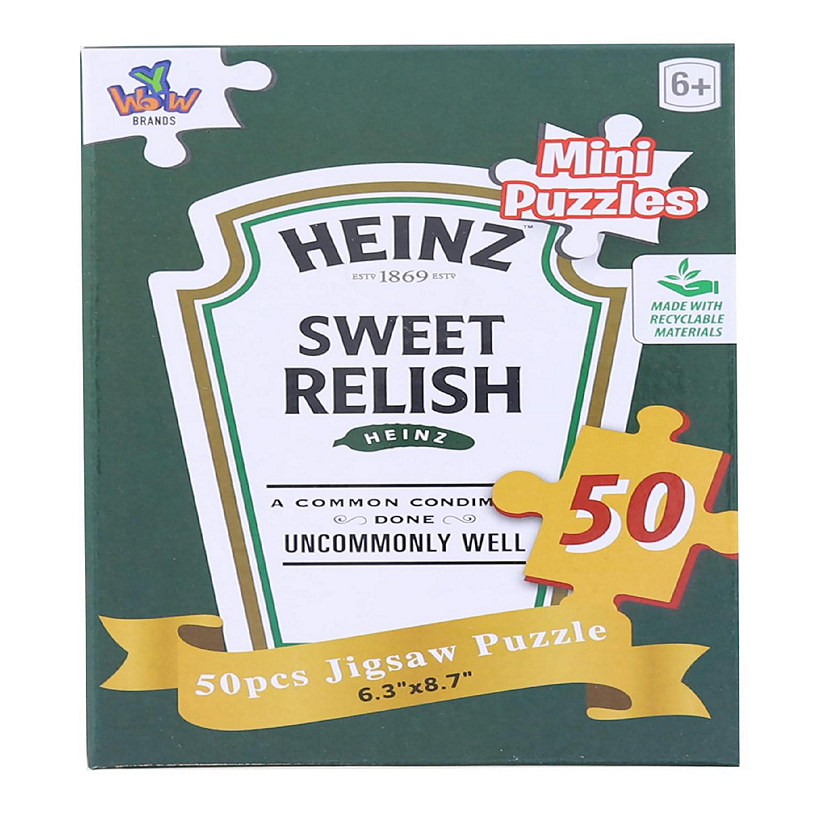 Heinz 50 Piece Mini Jigsaw Puzzle  Sweet Relish Image