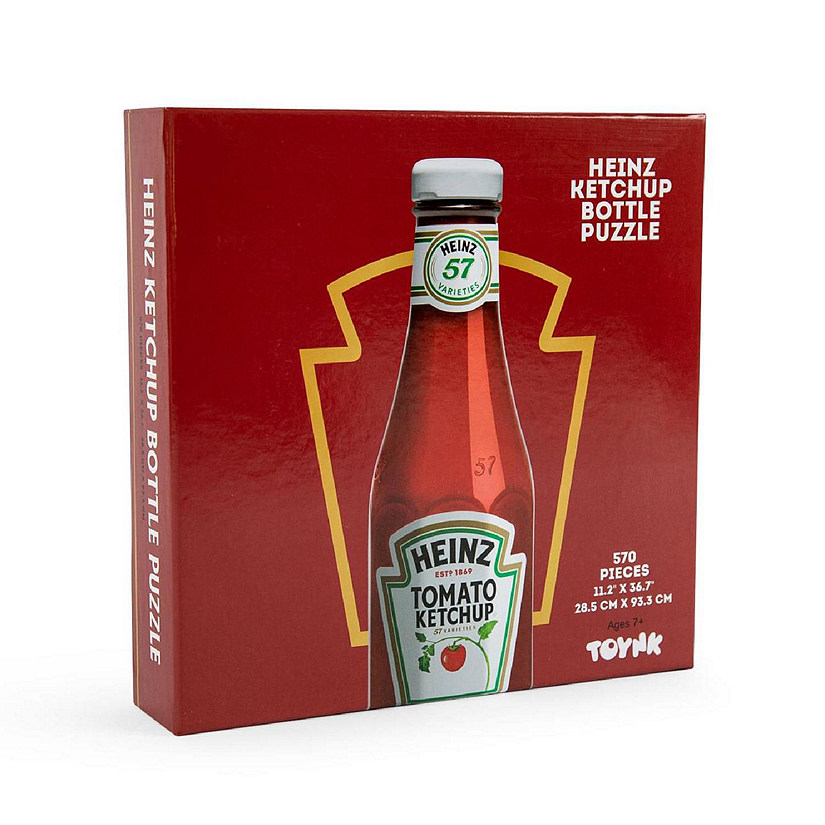 Heinz Ketchup Bottle 570 Piece Jigsaw Puzzle For Adults And Kids Image