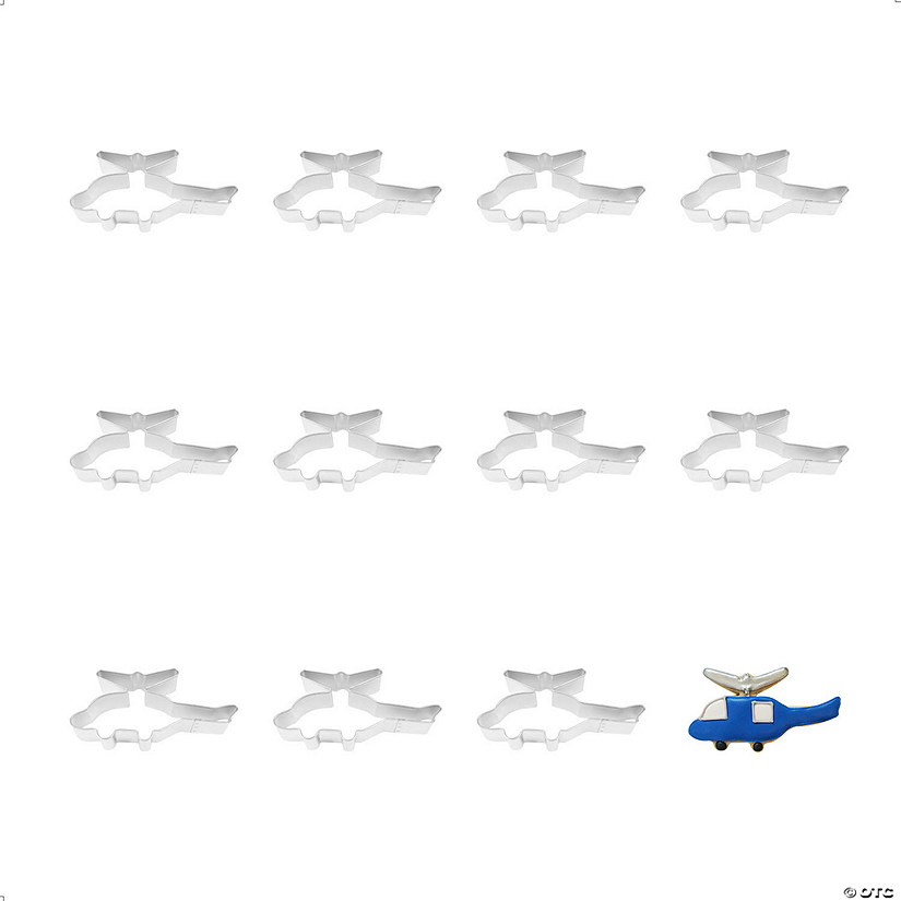 Helicopter 5" Cookie Cutters Image