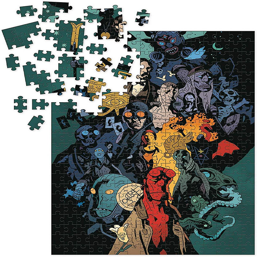Hellboy Universe 1000 Piece Jigsaw Puzzle Image
