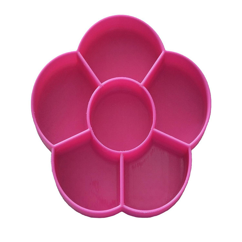 Hello Cutters Flower Shape Pink Jewelry Making Tray (set of 1) Image