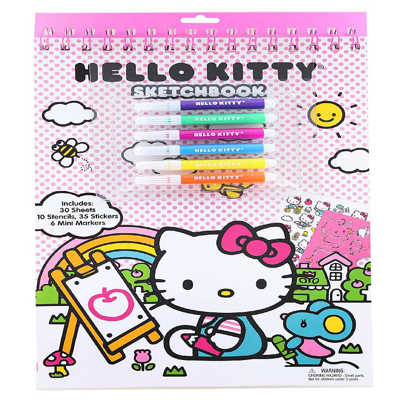 Hello Kitty Activity Sketchbook  30 Sheets Image