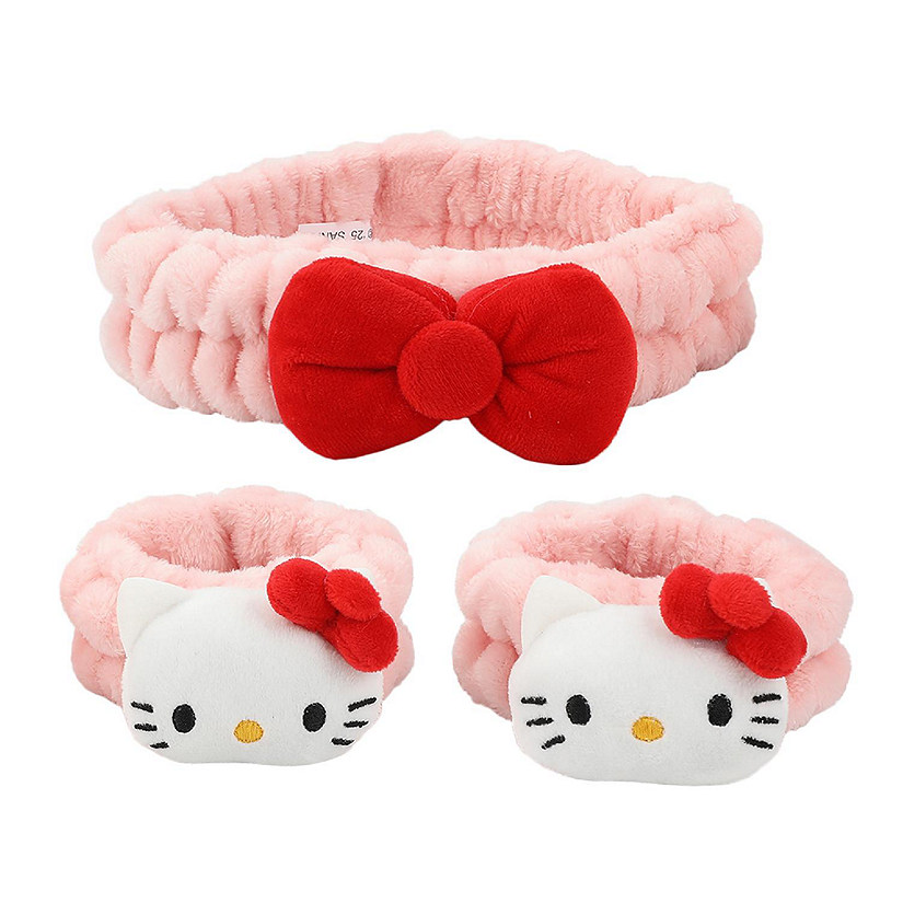 Hello Kitty Face &amp; Bow 3-Piece Face Wash Set Image