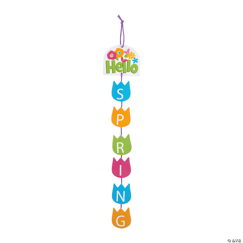 Hello Spring Mobile Craft Kit - Makes 12 Image
