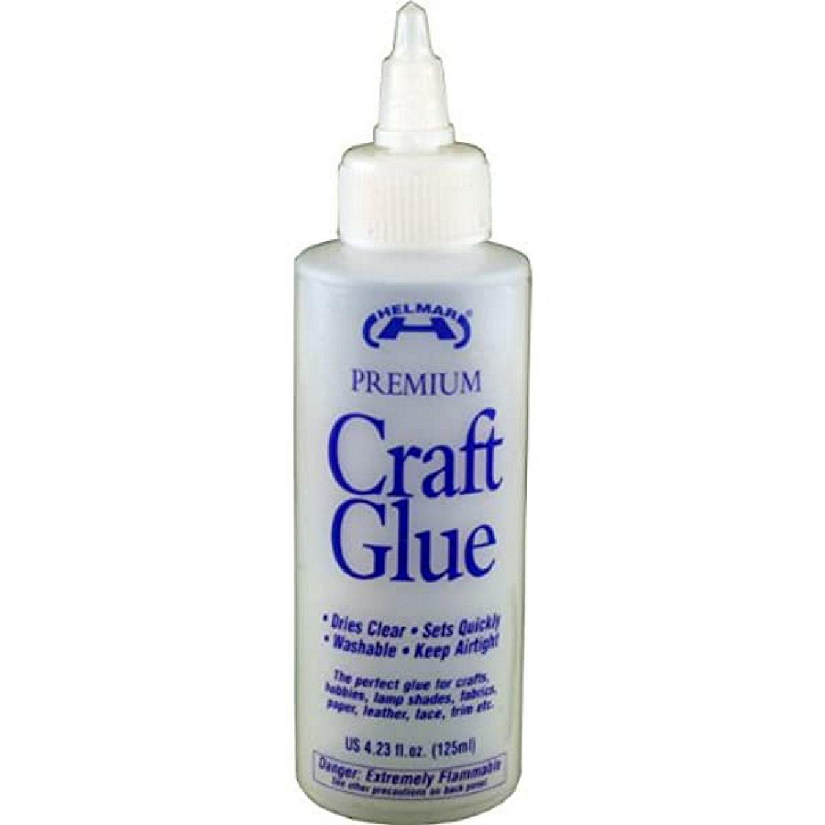 Helmar Premium Craft Glue 125ml PVA Clear Crafters Adhesive Slime