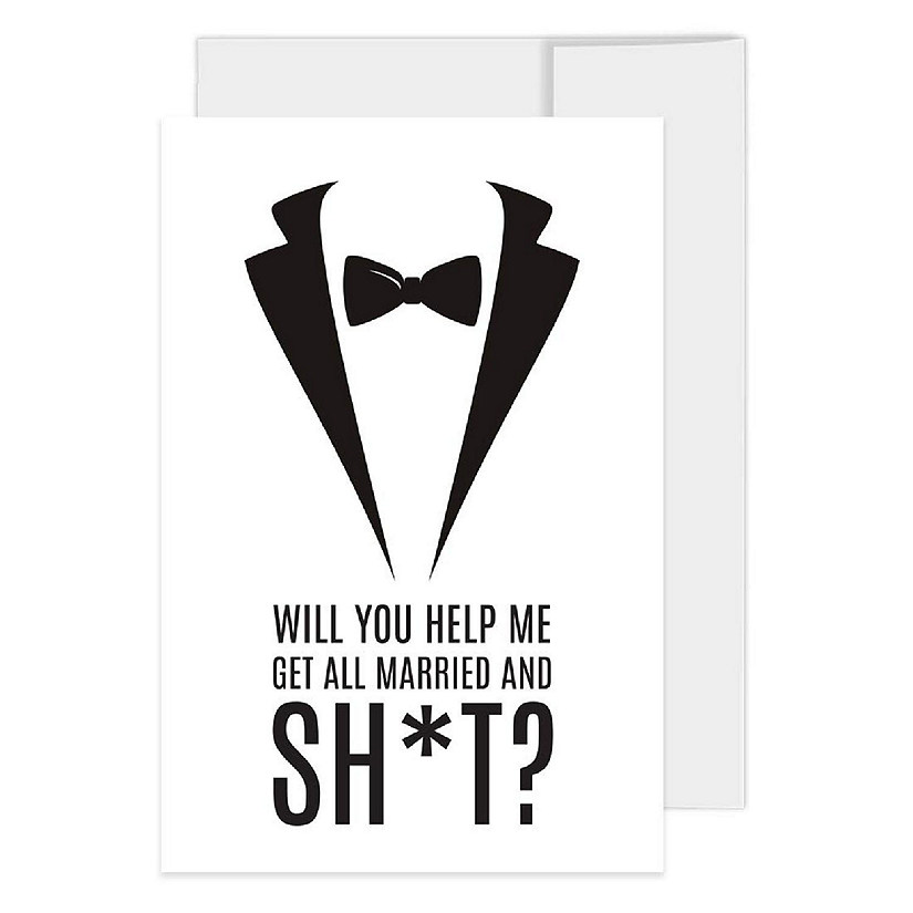 Help Me Get Married Groomsman 4x6IN 16PC Image