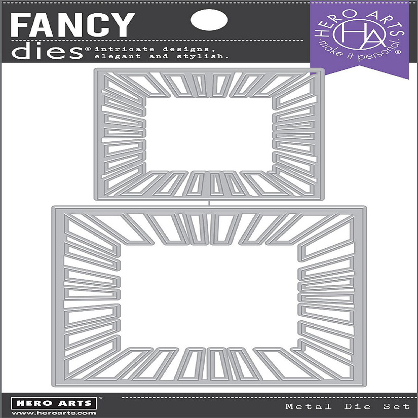 Hero Arts Fancy DiesSquare Set Oriental Trading