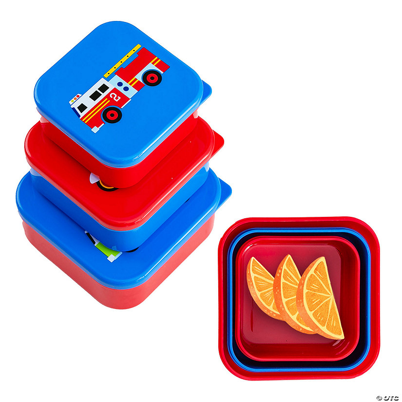 Heroes Nested Snack Containers Image