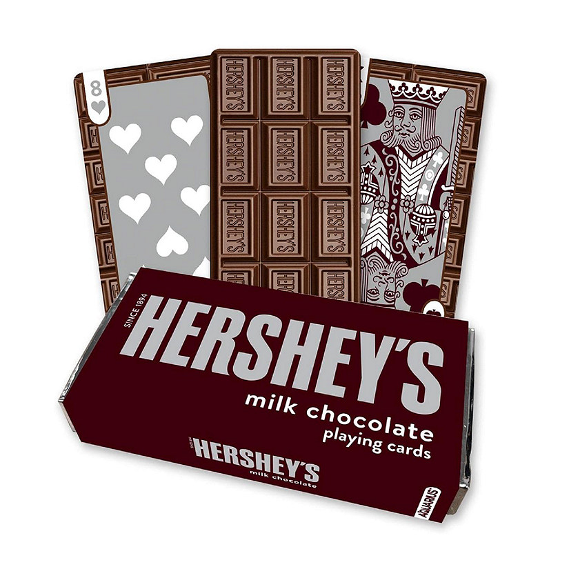 Hershey&amp;#8217;s Chocolate Bar Premium Playing Cards Image