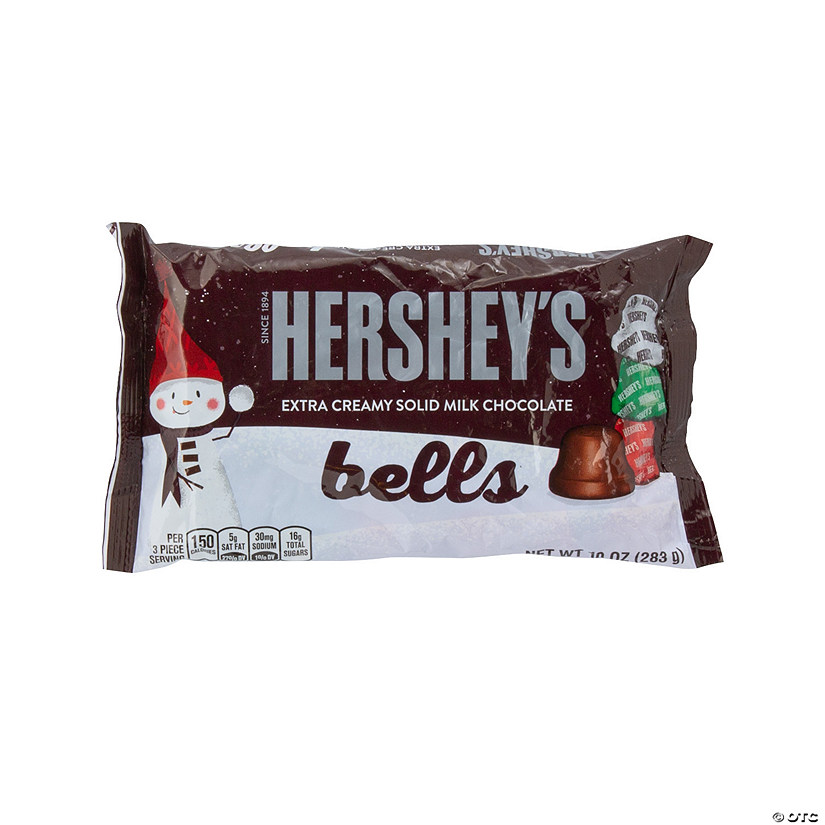 Hershey&#8217;s Solid Milk Chocolate Bells - 30 Pc. Image