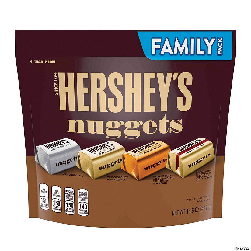 Hershey&#8217;s<sup>&#174;</sup> Chocolate Nuggets Assortment, 15.6 oz Image