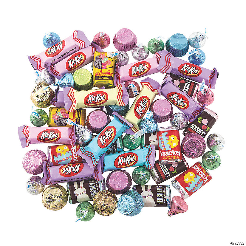 Hershey&#8217;s<sup>&#174;</sup> Egg Hunt Chocolate Easter Candy Assortment - 55 Pc. Image