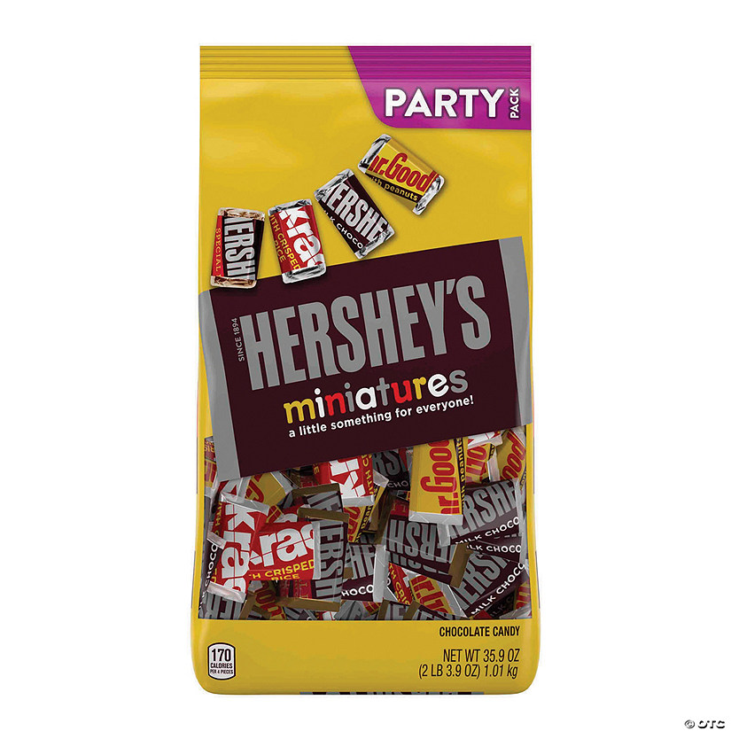 HERSHEY'S Miniatures Chocolate Candy Assortment - 35.9oz bag Image