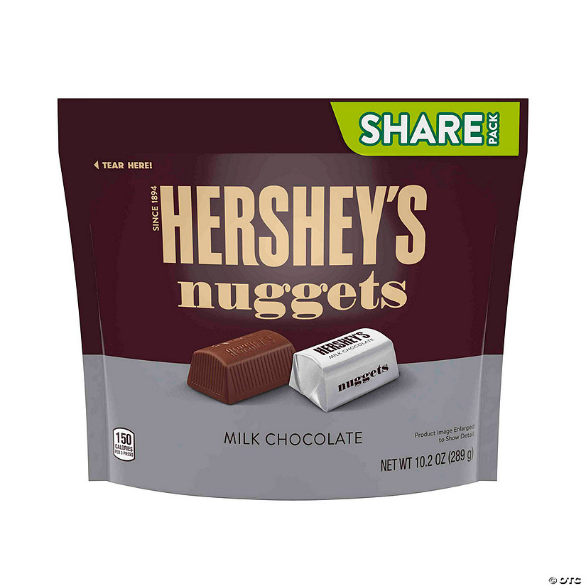 HERSHEY'S NUGGETS Milk Chocolate Candy, 10.2 oz, 3 Pack Image
