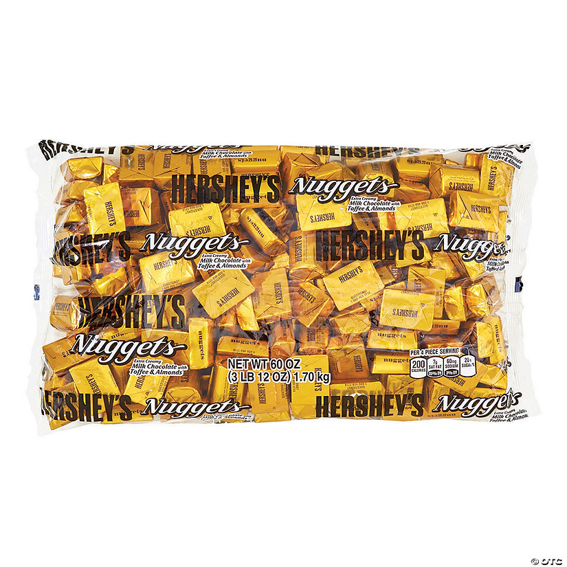 HERSHEY'S NUGGETS Milk Chocolate with Toffee and Almonds - 60oz bag Image