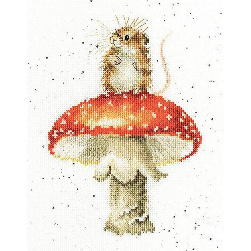Hes A Fun-gi XHD74 Bothy Threads Counted Cross Stitch Kit Image