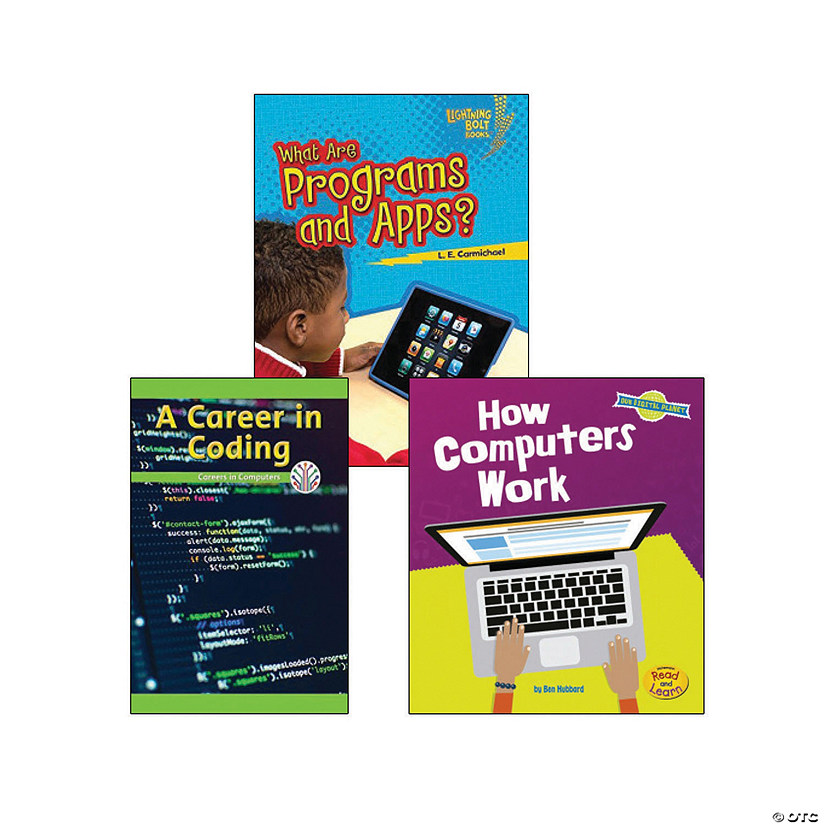 High Interest Science - Coding, Programming...- Grades 2-3 (Set 1) Book Set Image