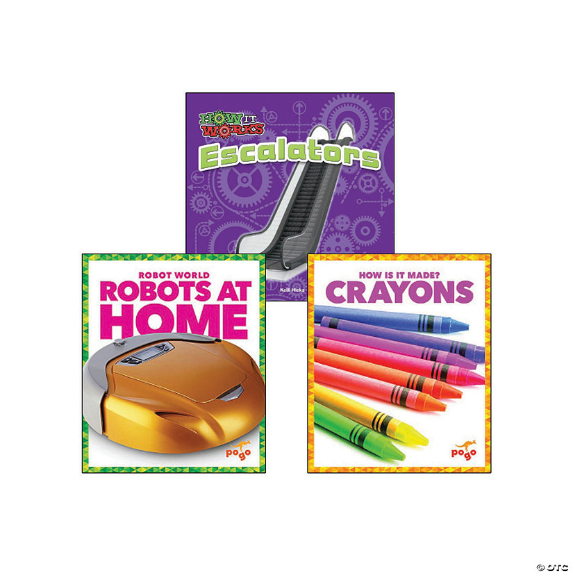 High Interest Science - Cool Technology - Grades K-2 (Set 2) Book Set Image