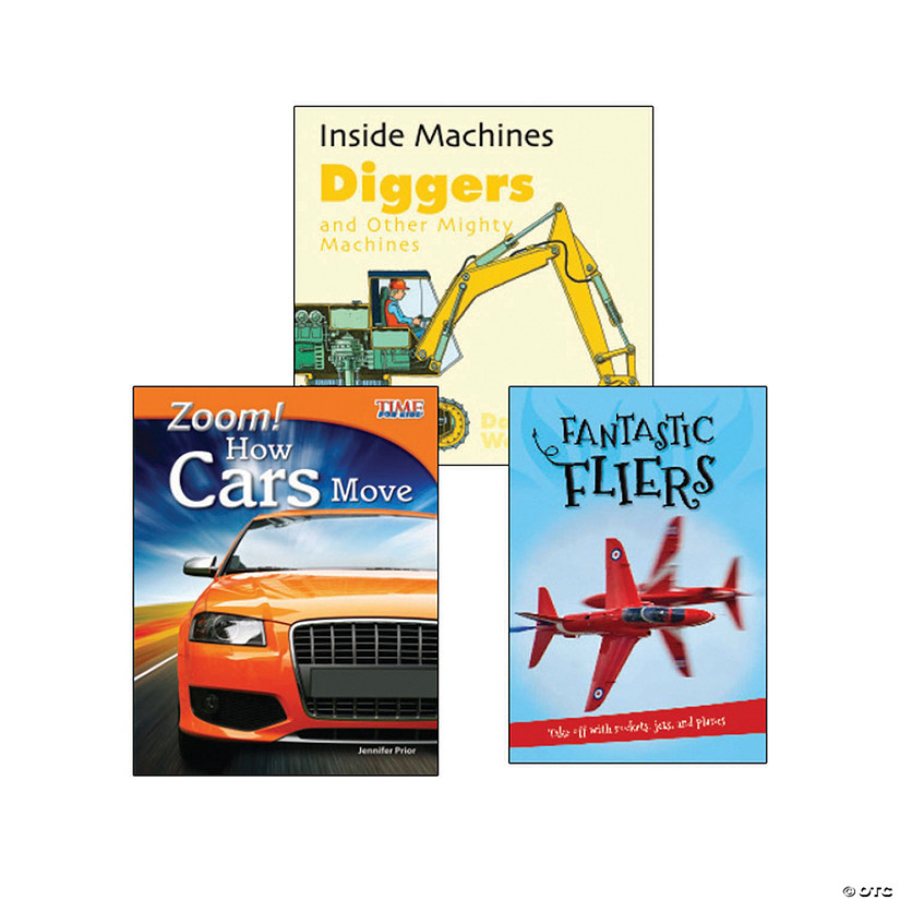 High Interest Science - Engines...- Grades 2-3 Book Set Image