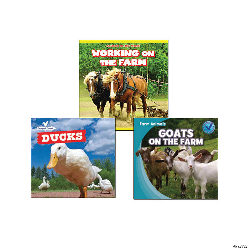 High Interest Science -  Farm Animals - Grades K-1 Book Set Image