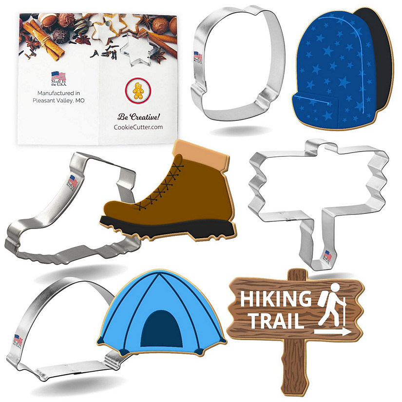 Hiking Cookie Cutter 4 Pc Set HS0559 Image