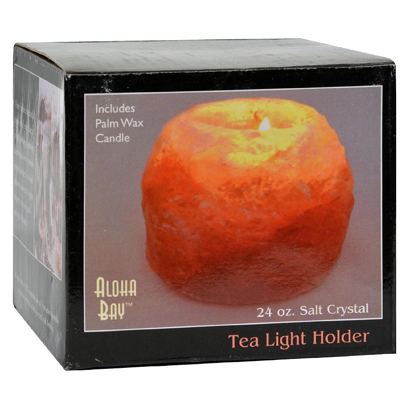 Himalayan Salt Tea Light Holder - 1 Candle Image